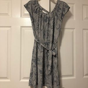 Lauren Conrad Pleat Neck Dress